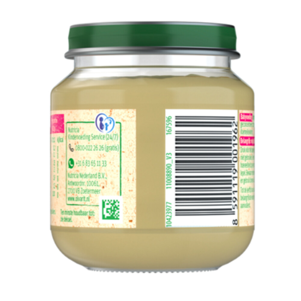 6x Olvarit 1e Fruithapje 4m Banaan125 gr