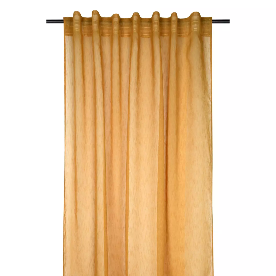 Voilage galon fronceur (140 x 260 cm) Derby Jaune moutarde