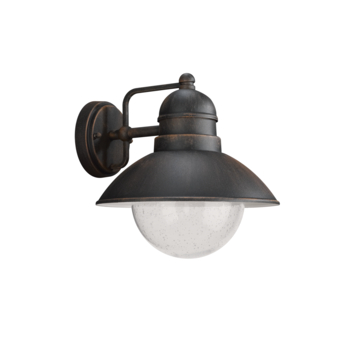 Philips buitenlamp Damascus roestbruin