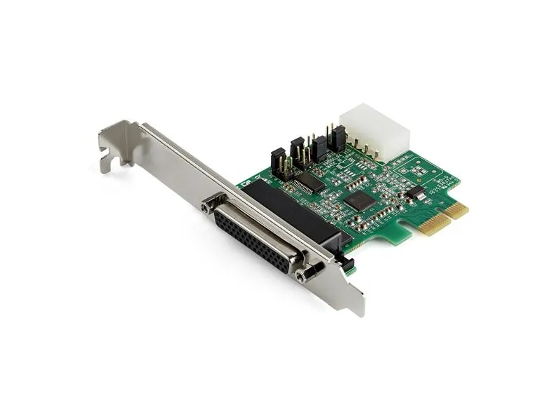 StarTech.com 4-port PCI Express RS232 Serial Adapter Card, PCIe RS232 Serial Host Controller Card, PCIe to Serial DB9 Card, 16950 UART, Desktop Expansion Card, Windows, macOS, Linux - Full/Low-Profile Brackets (PEX4S953) - Seriel adapter - PCIe - RS-