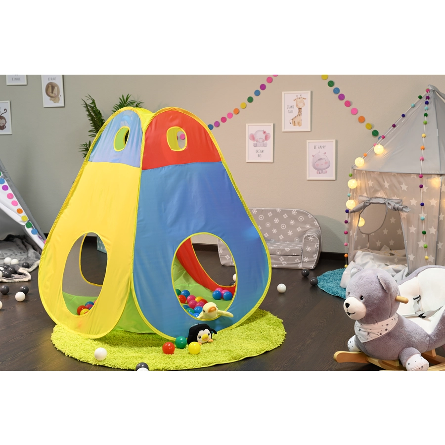 knorr toys® Spielzelt Brody inkl. 100 Spielbällen, bunt