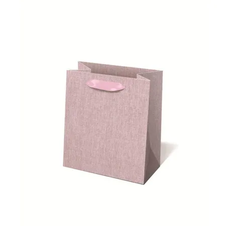 Idena Geschenktasche FSC-Mix Idena 18x8x23cm pink