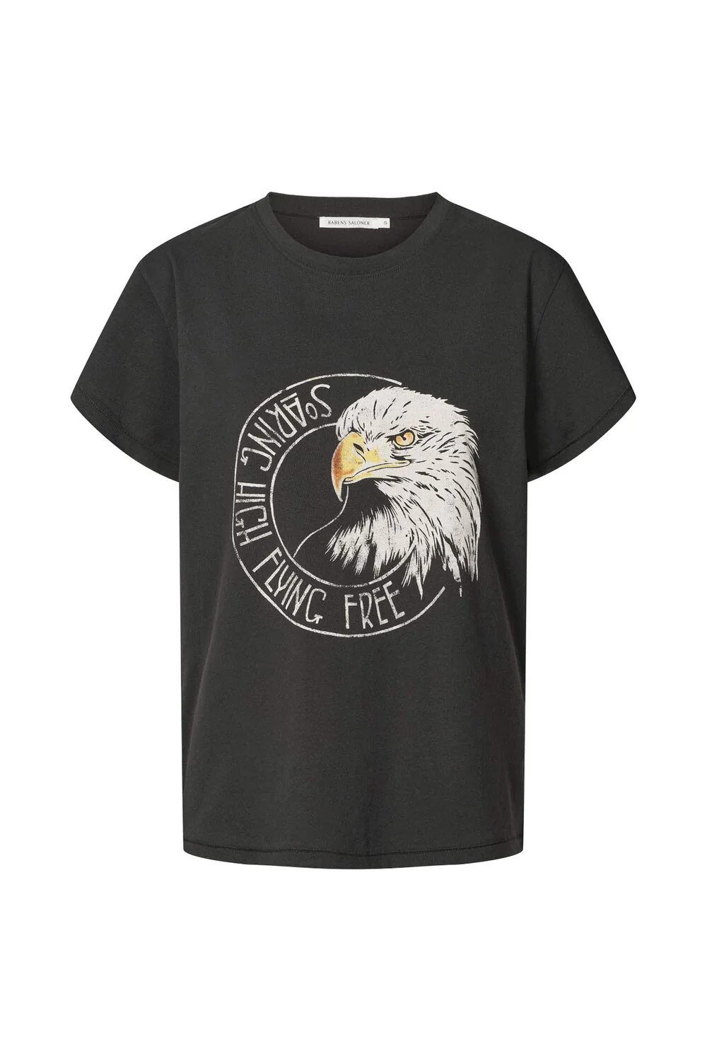 Rabens Saloner  Ambla Eagle t-shirt - Faded black