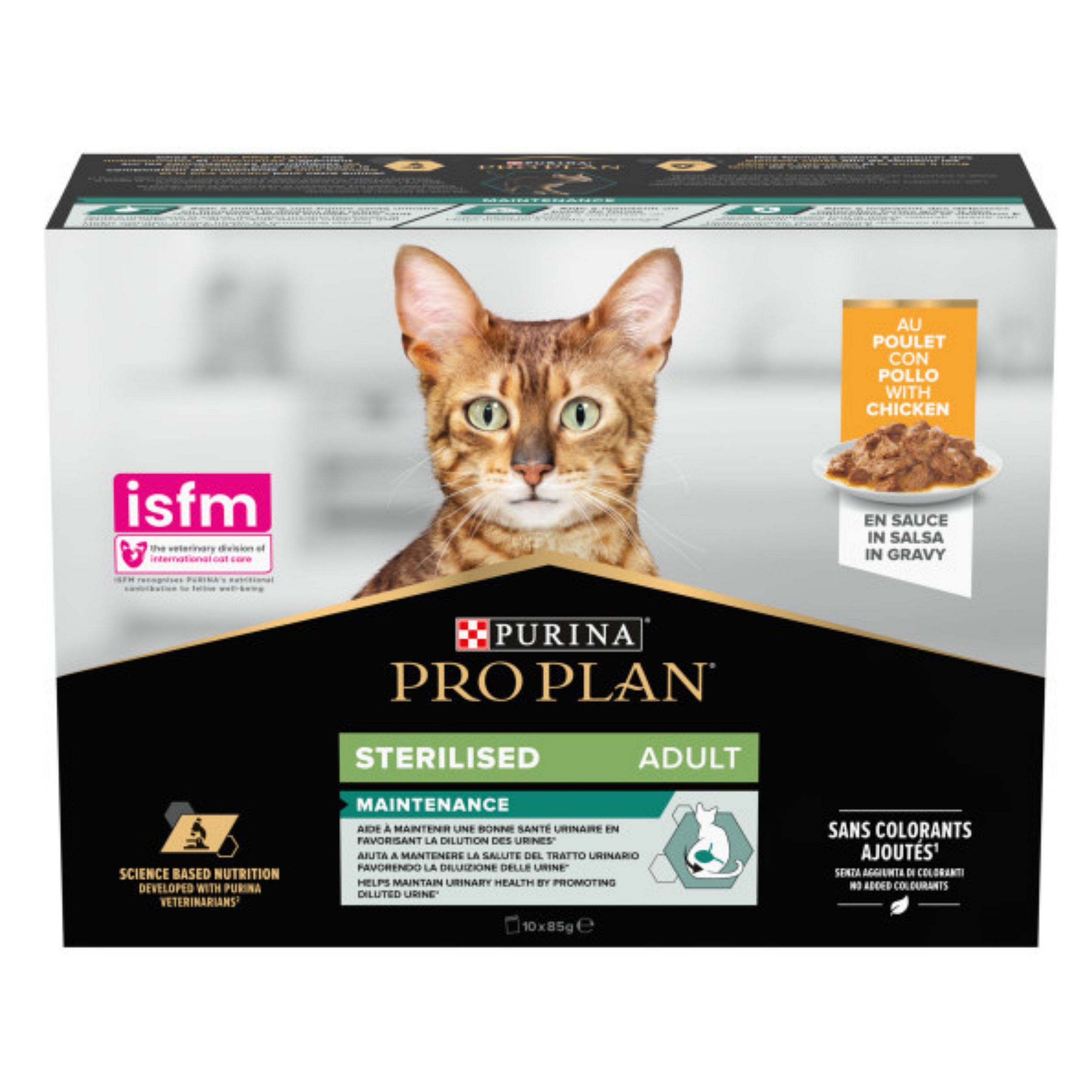 Purina Pro Plan Sterilised Maintenance Kat Kip 10 x 85 gram | 15812