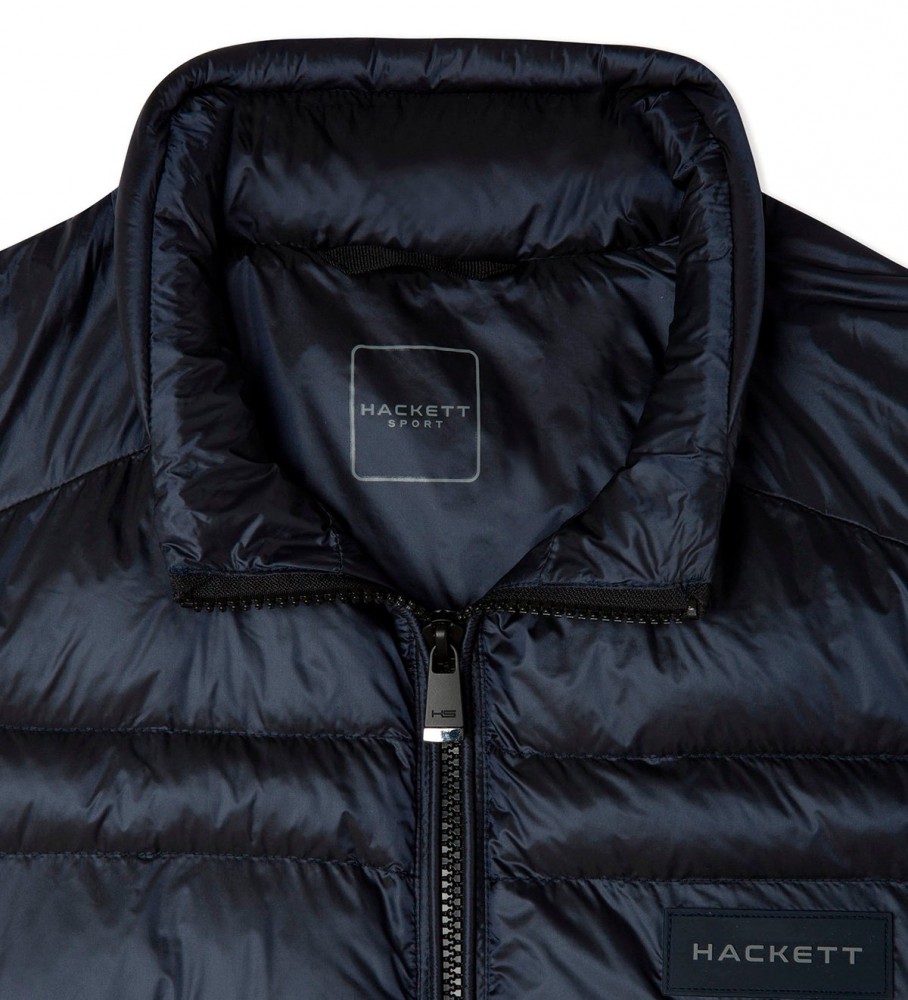 Colete Hackett HS Feather, cor azul marinho