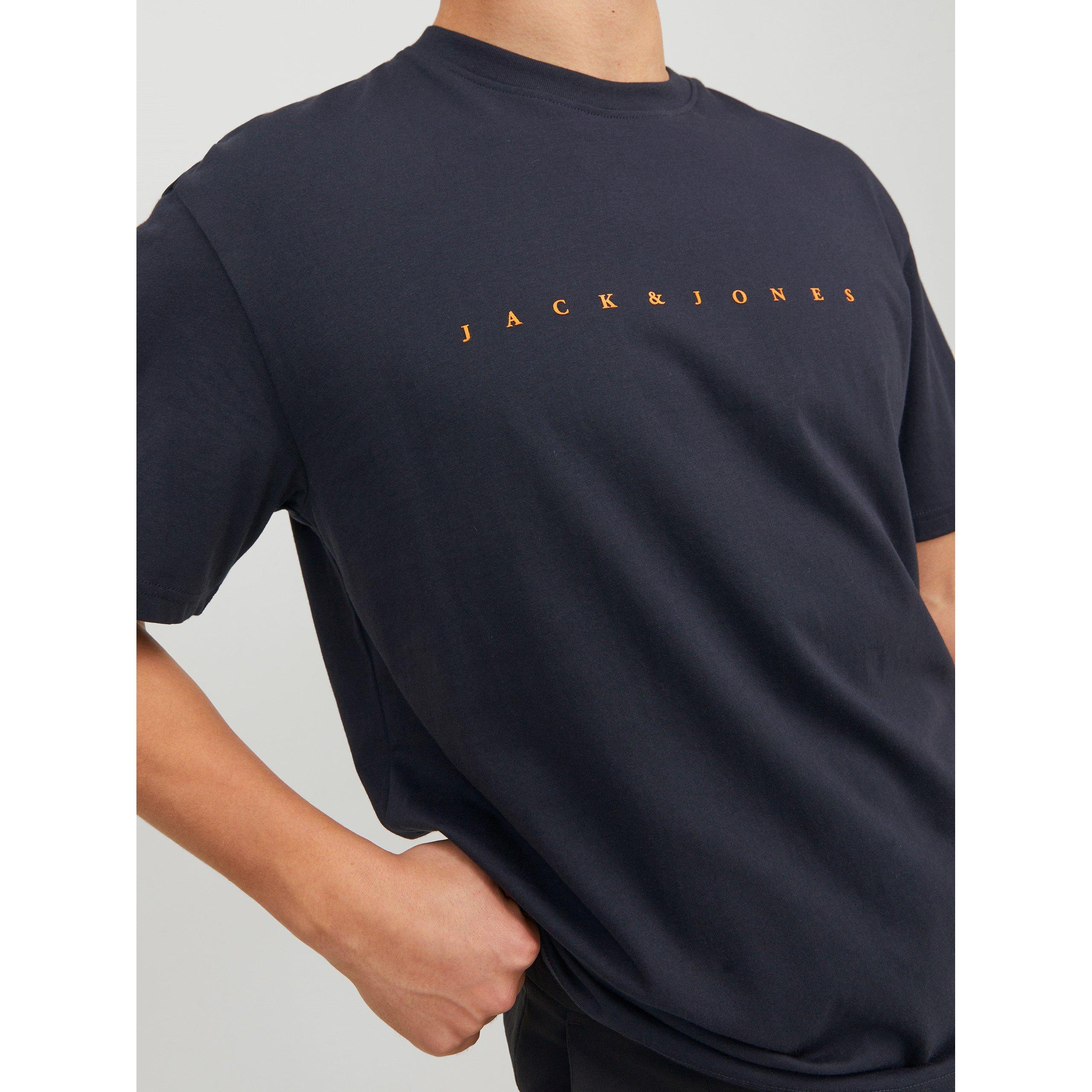 Jack and Jones Estar Relaxed Fit Short Sleeve T Shirt