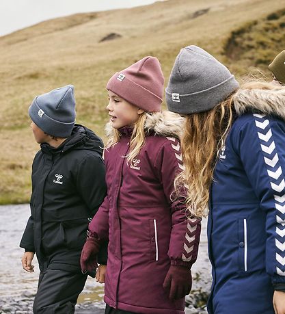 Hummel Winterjacke - hmlUrban - Schwarz m. Winker