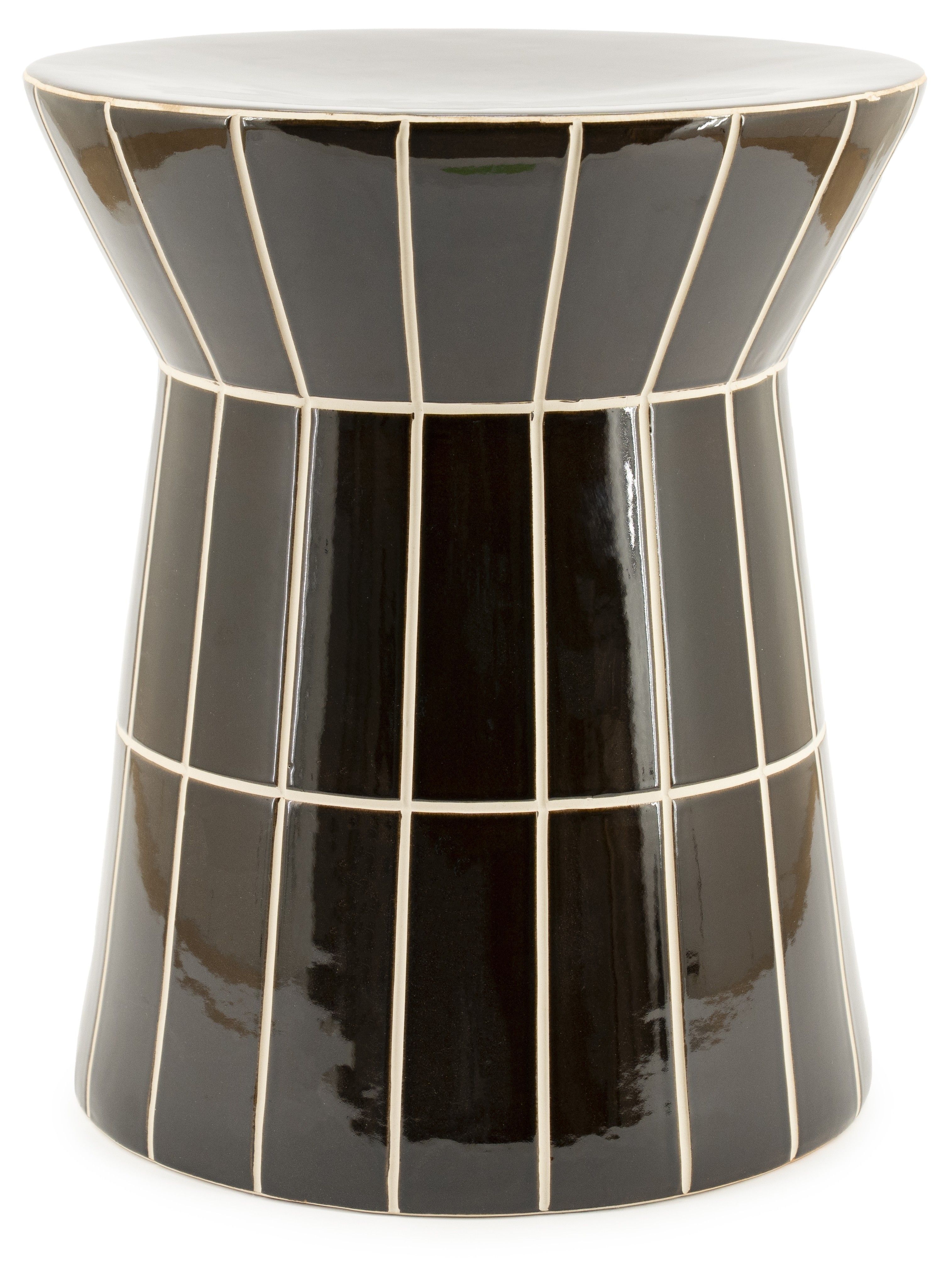 Bijzettafel Bruin 250270 TileTastic ⌀38  x H45 cm