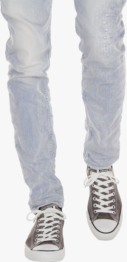CONVERSE grijze converse lage sneakers chuck taylor all star ox heren