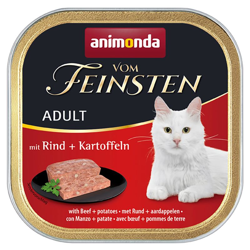 Lot 4 saveurs animonda vom Feinsten 32 x 100 g à prix discount sur bitiba.fr