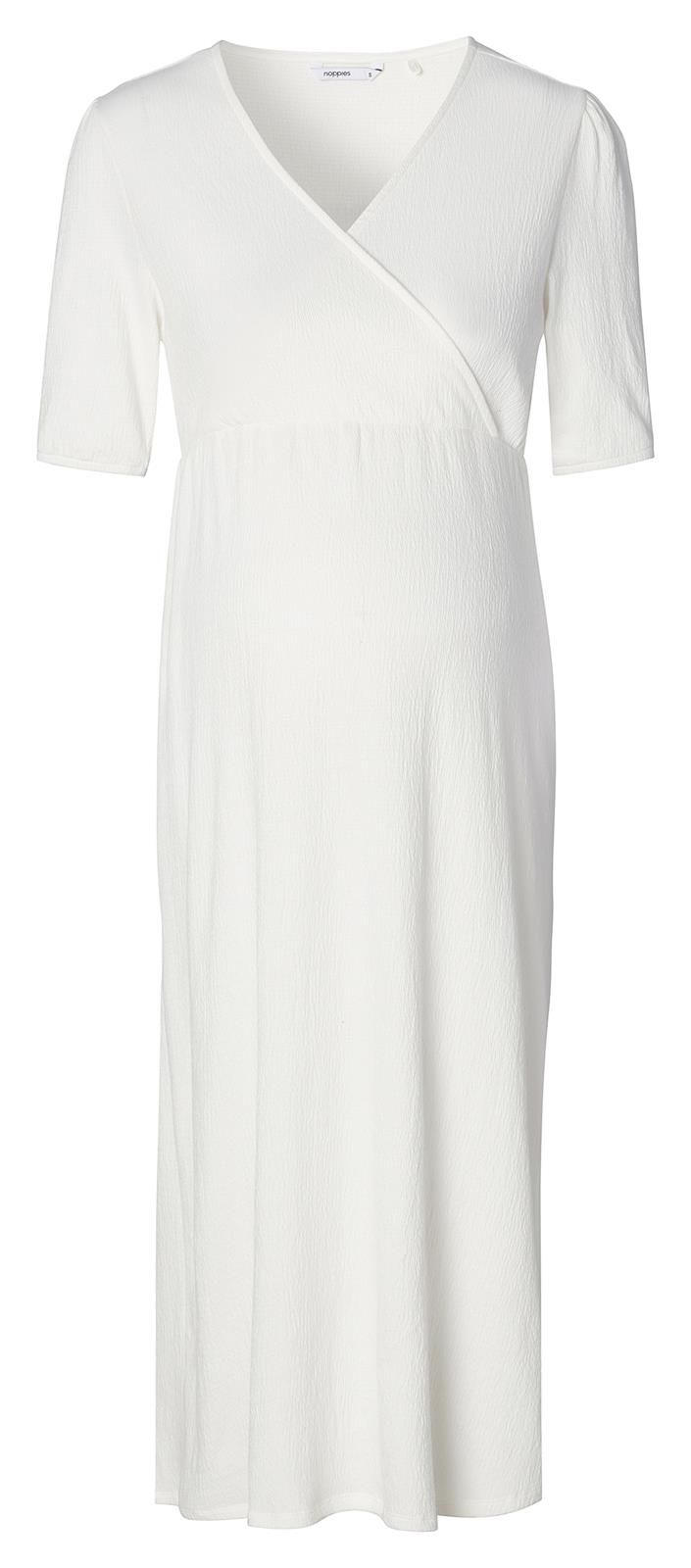 Noppies Maternity Jurk met voedingsfunctie Jaelynn - Cream