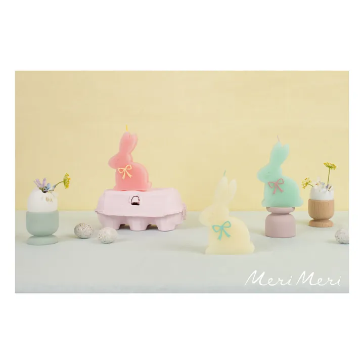 Meri Meri Bougies Lapin - Set de 3 | Pastel