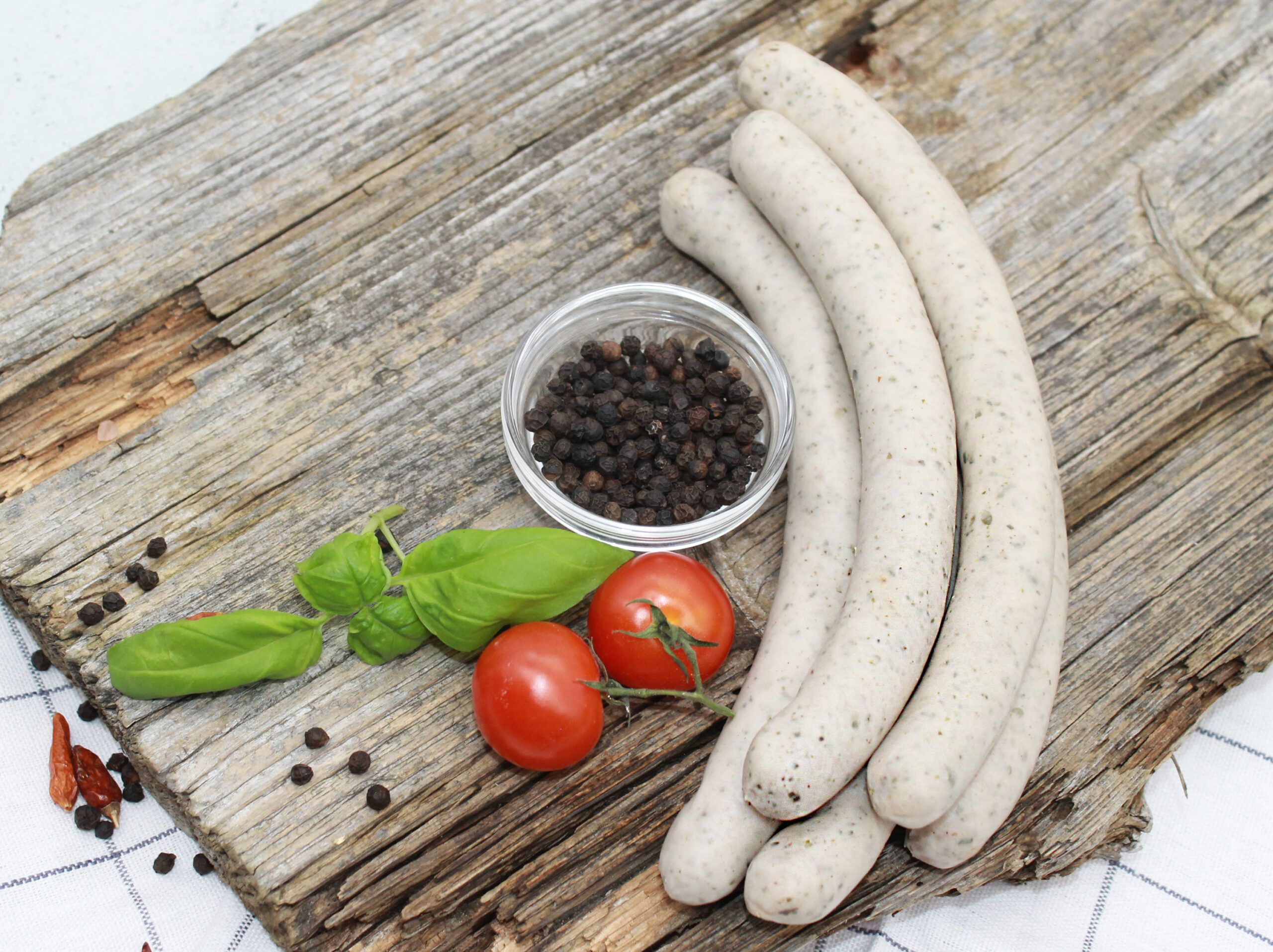 Bratwurst mittelgrob, Griller – 4 Paar (8 Stück)