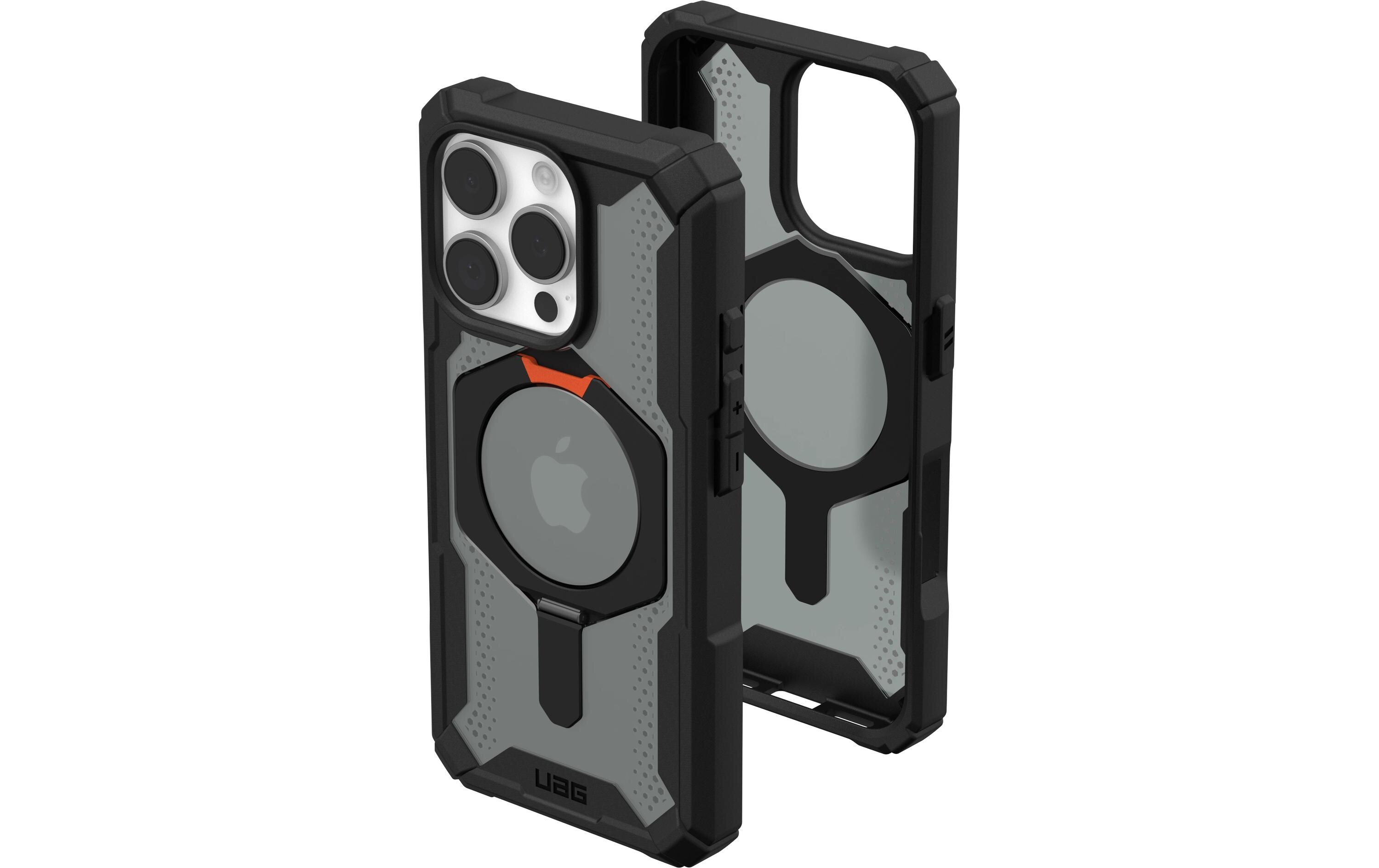 Back Cover Plasma XTE iPhone 16 Pro Black/OrangeSchutzhülle für das Apple iPhone 16 Pro