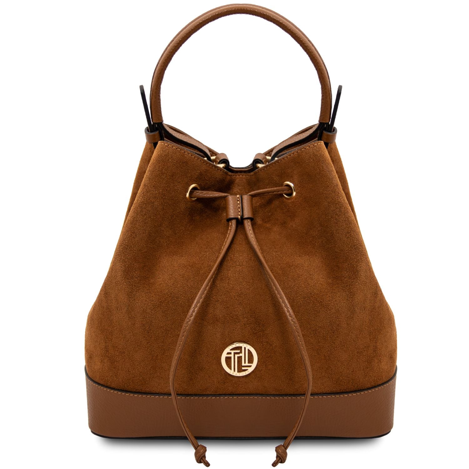 TL142476 – Minerva – leren bucket bag