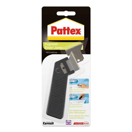 Pattex Fugenhai mit Ersatzklinge, Fugenkratzer