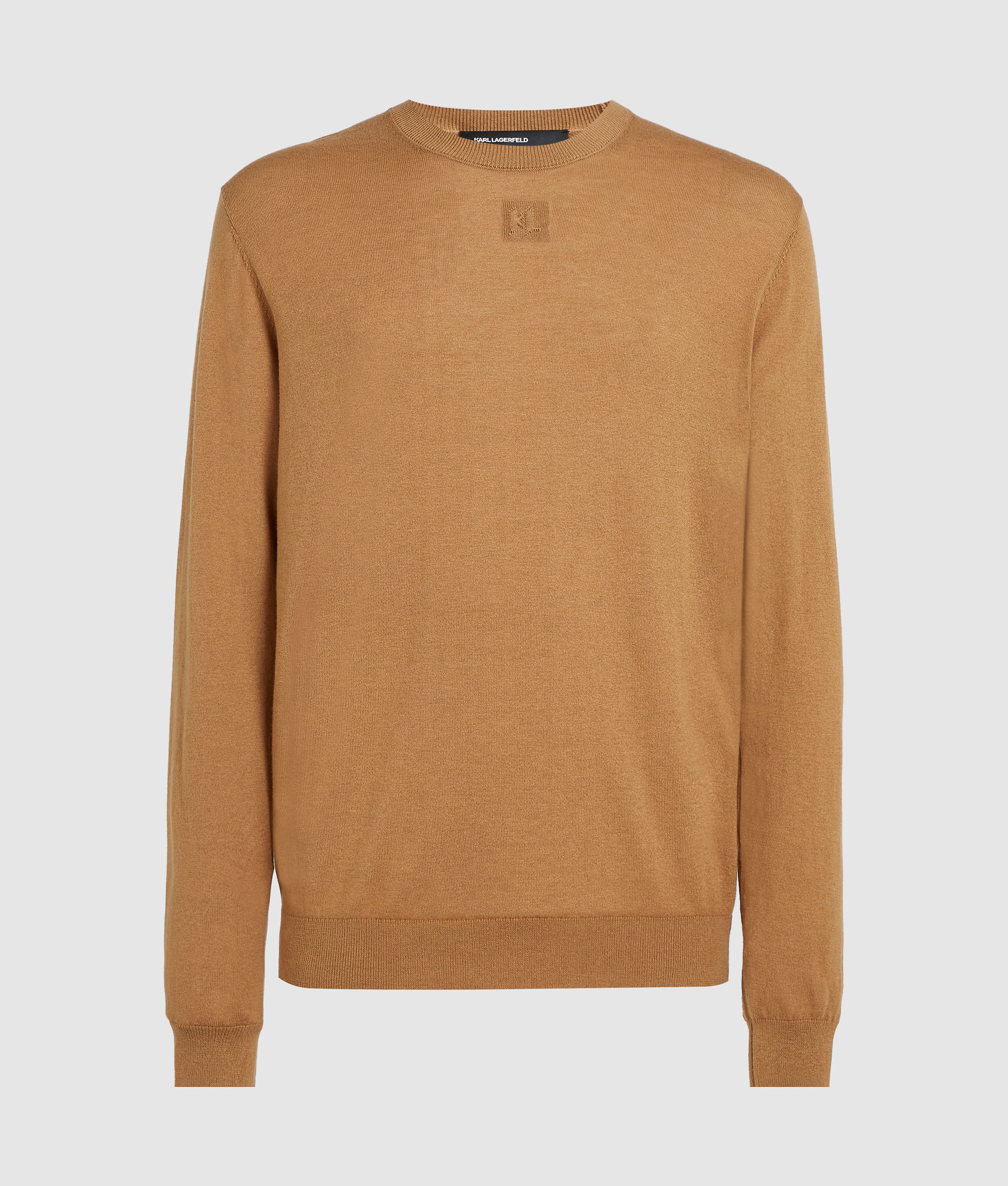 Gebreide ronde hals sweater