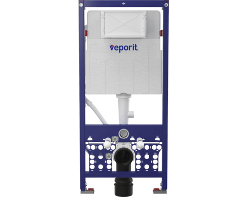 veporit. ICUBOX 1120.3 PRO voorwandelement voor toiletten en douchetoiletten, inbouwhoogte 1120 mm, inclusief wandbevestiging.