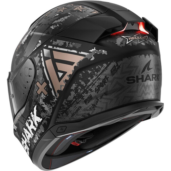 Shark - Casque Skwal i3 Hellcat + écran Noir / Anthracite / Mat