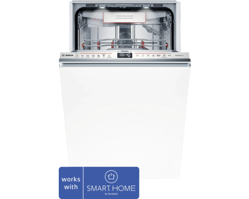Bosch SPV6YMX08E volledig geïntegreerde vaatwasser, 44,8 x 81,5 x 55 cm, voor 10 couverts, 8,5 l inhoud, 43 dB(A)
