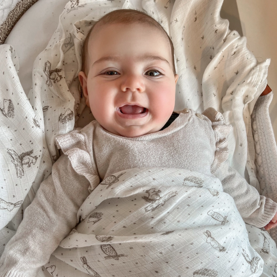 aden + anais™ essentials silky soft Pucktuch 2er-Pack healing nature