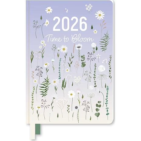 Kalender 2026 - soft blå