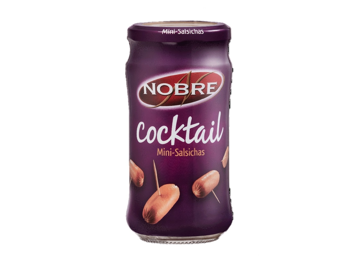 SALSICHAS NOBRE COCKTAIL FRASCO 360(190)G