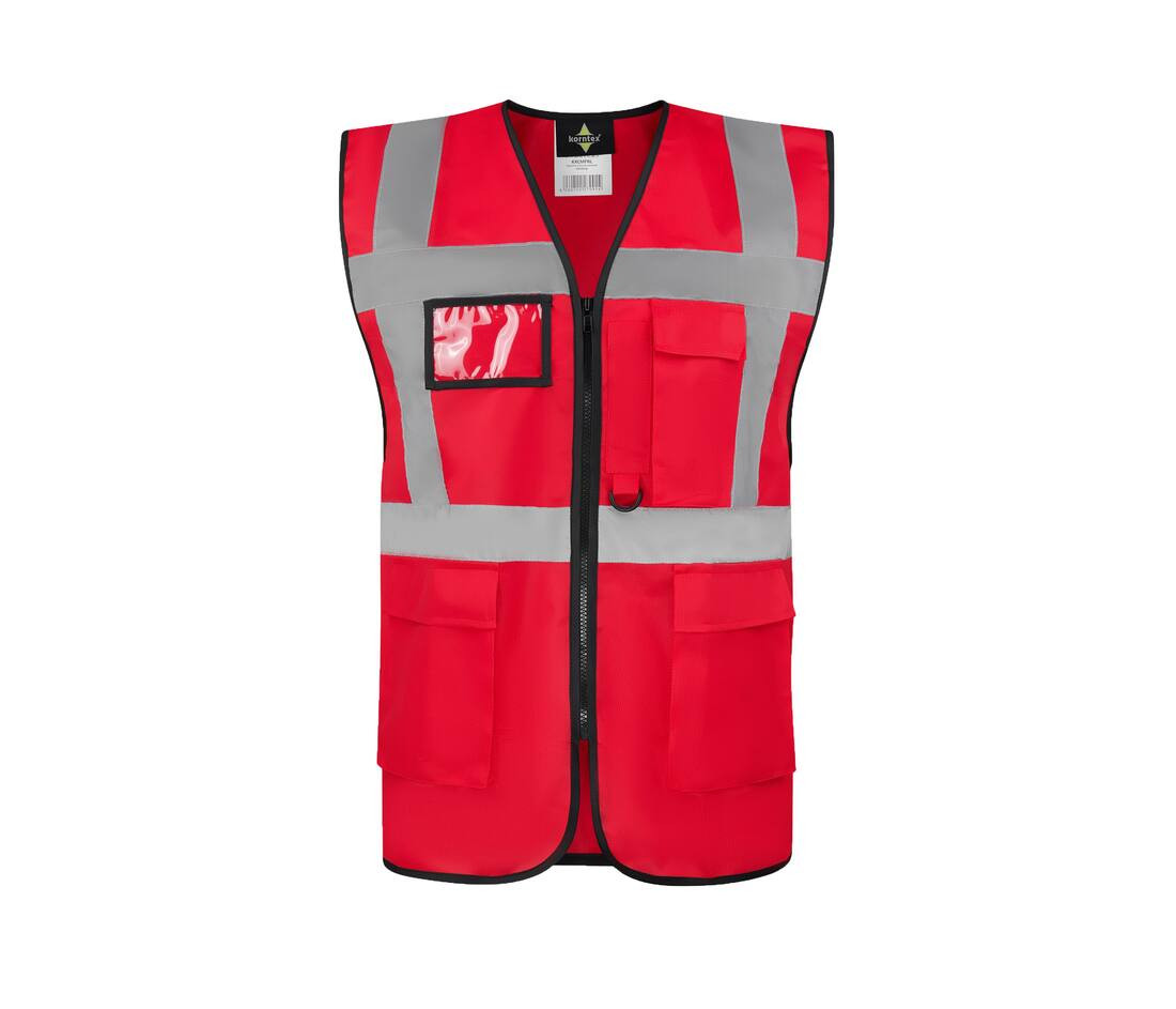 KORNTEX KX226 - Gilet de sécurité multifonctionnel avec poches