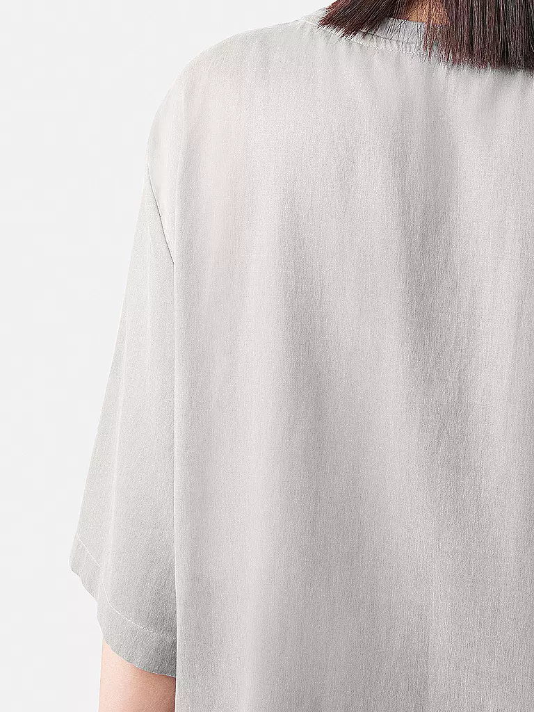 DRYKORN Blusenshirt DIEDRA hellgrau