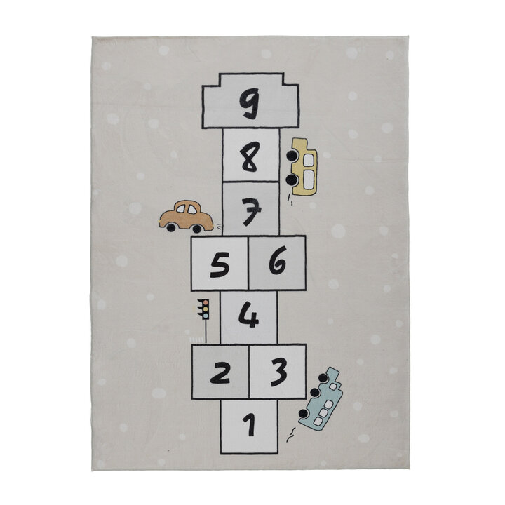 Speelkleed - Ruby Auto Beige | Zacht & wasbaar