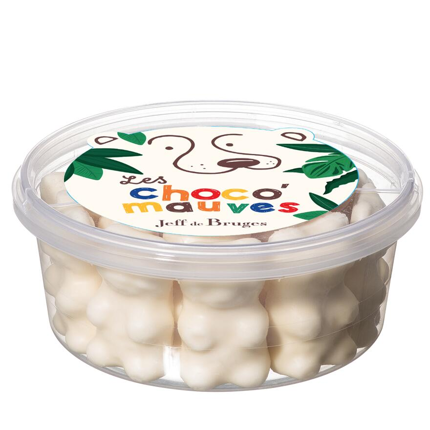 Choco’mauves - Petite boite oursons guimauve chocolat blanc