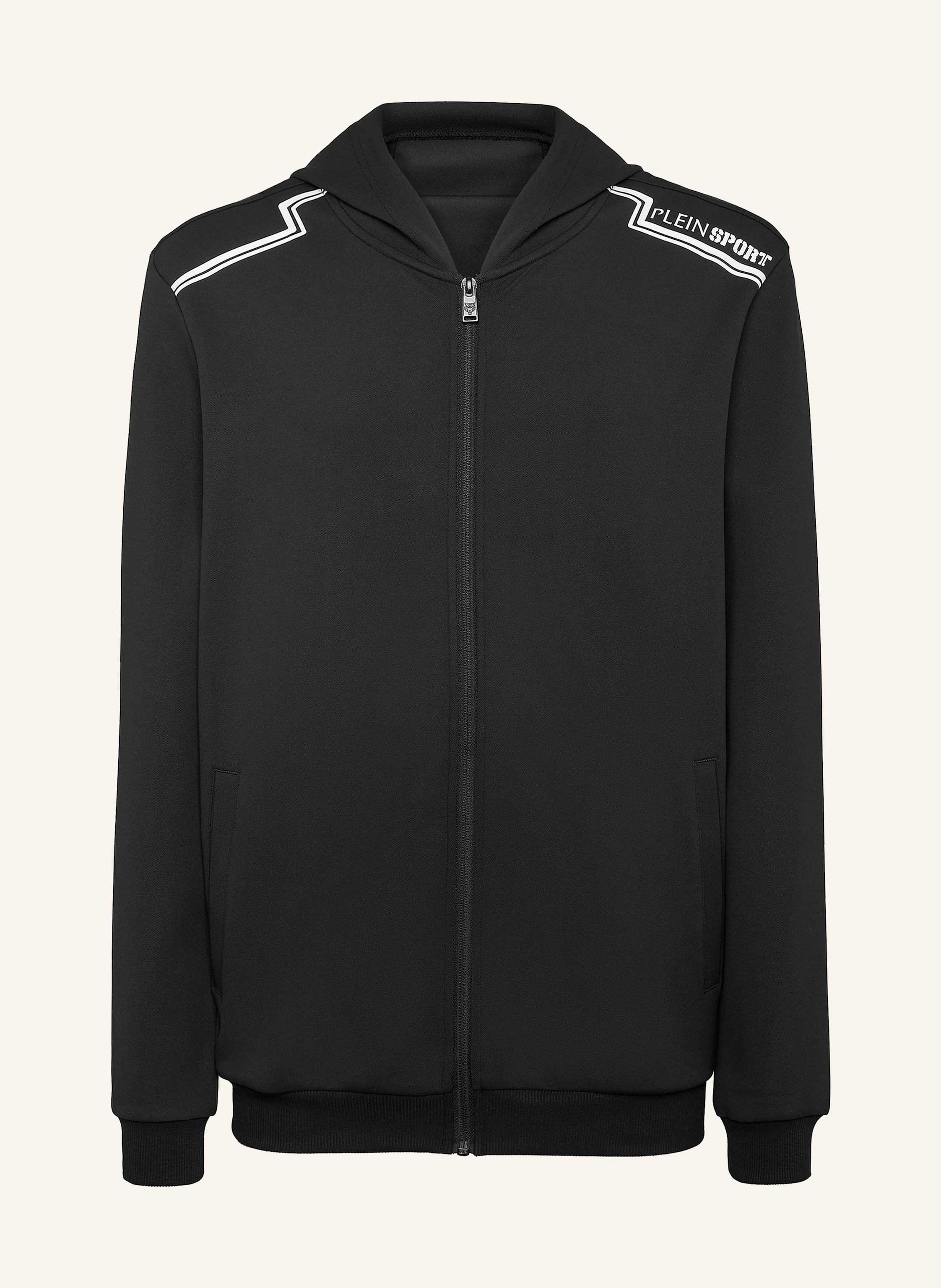 PLEIN SPORT Sweatjacke mit Kapuze