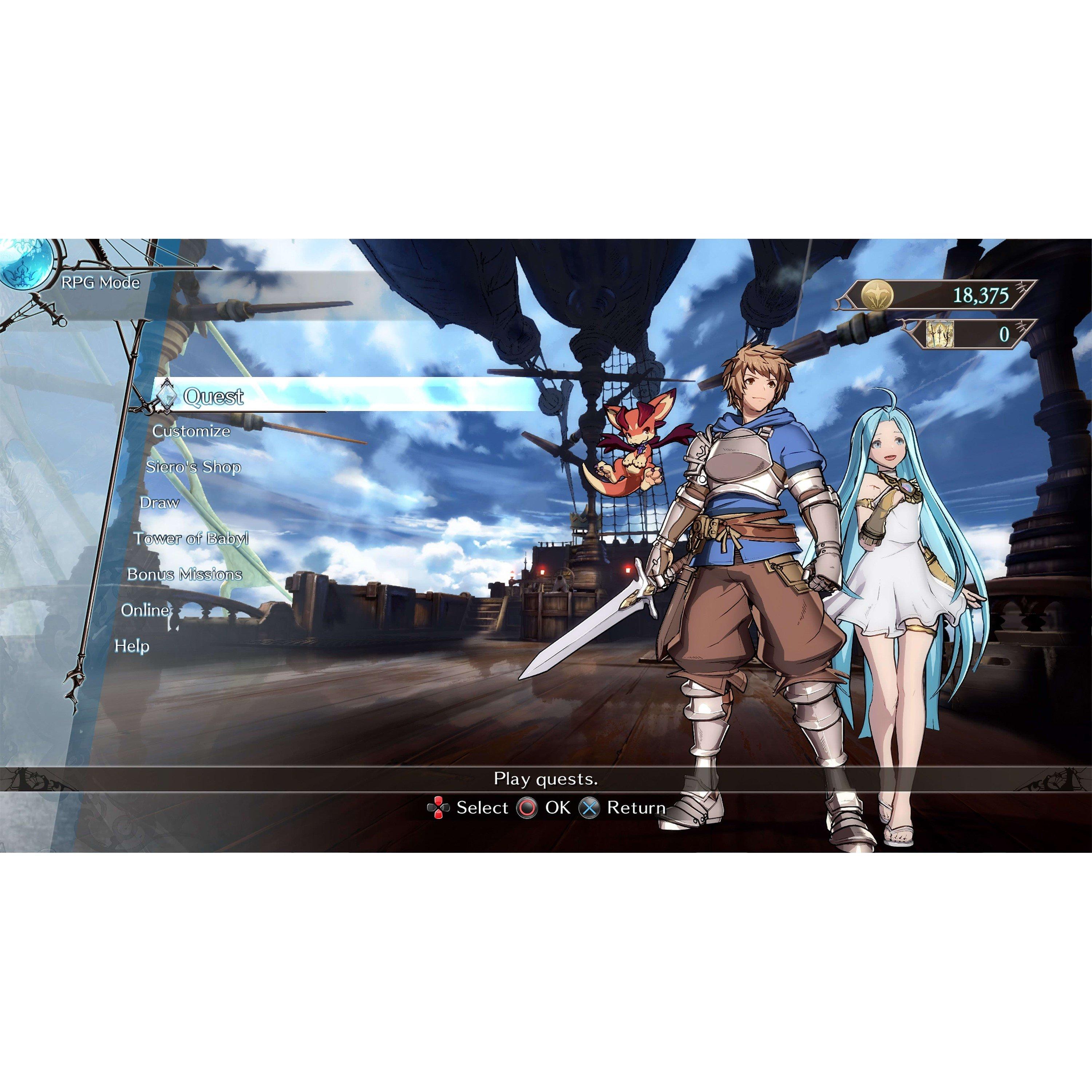 Marvelous Games GAME Granblue Fantasy Versus