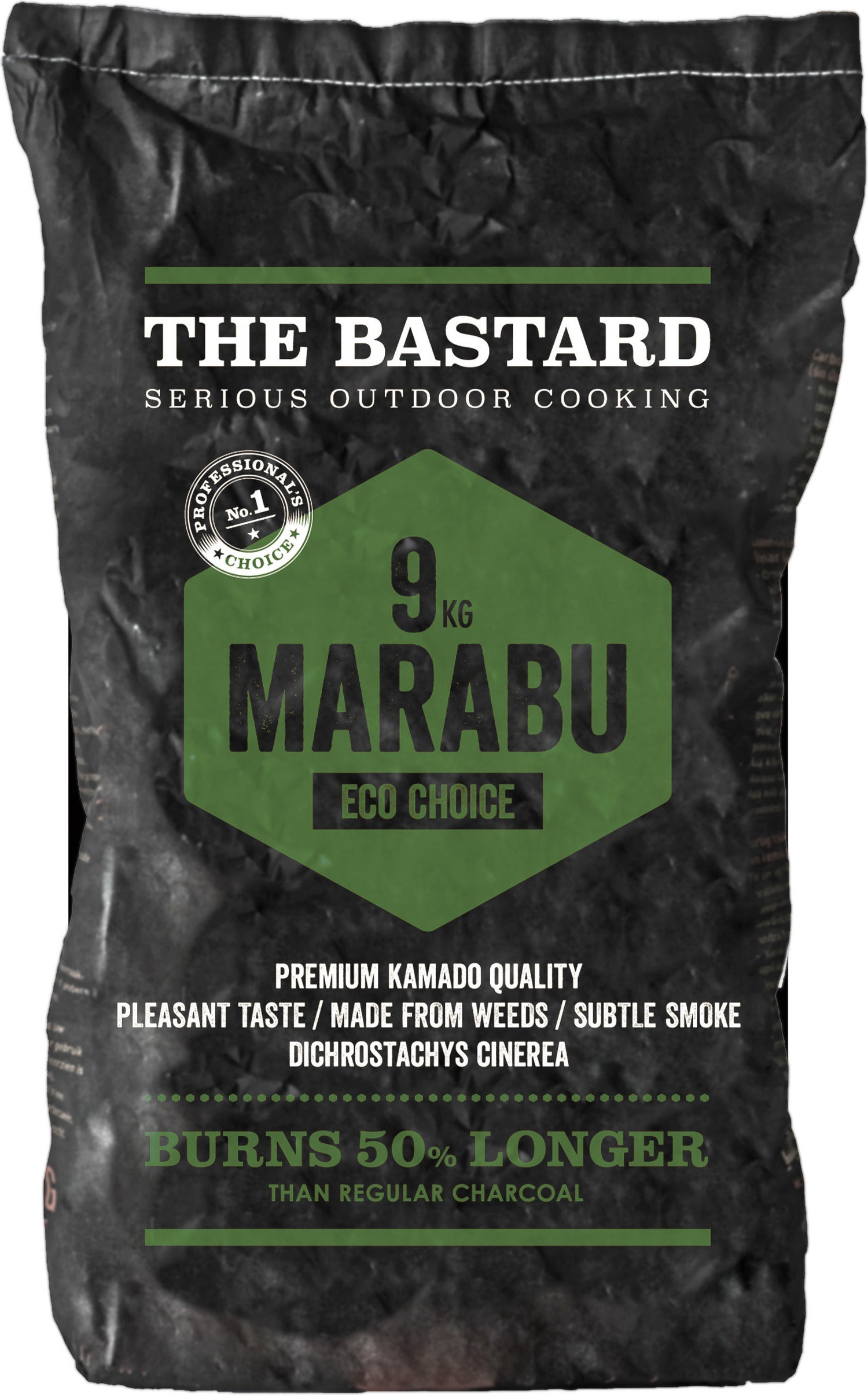 The Bastard Charcoal Marabu houtskool 9 kg