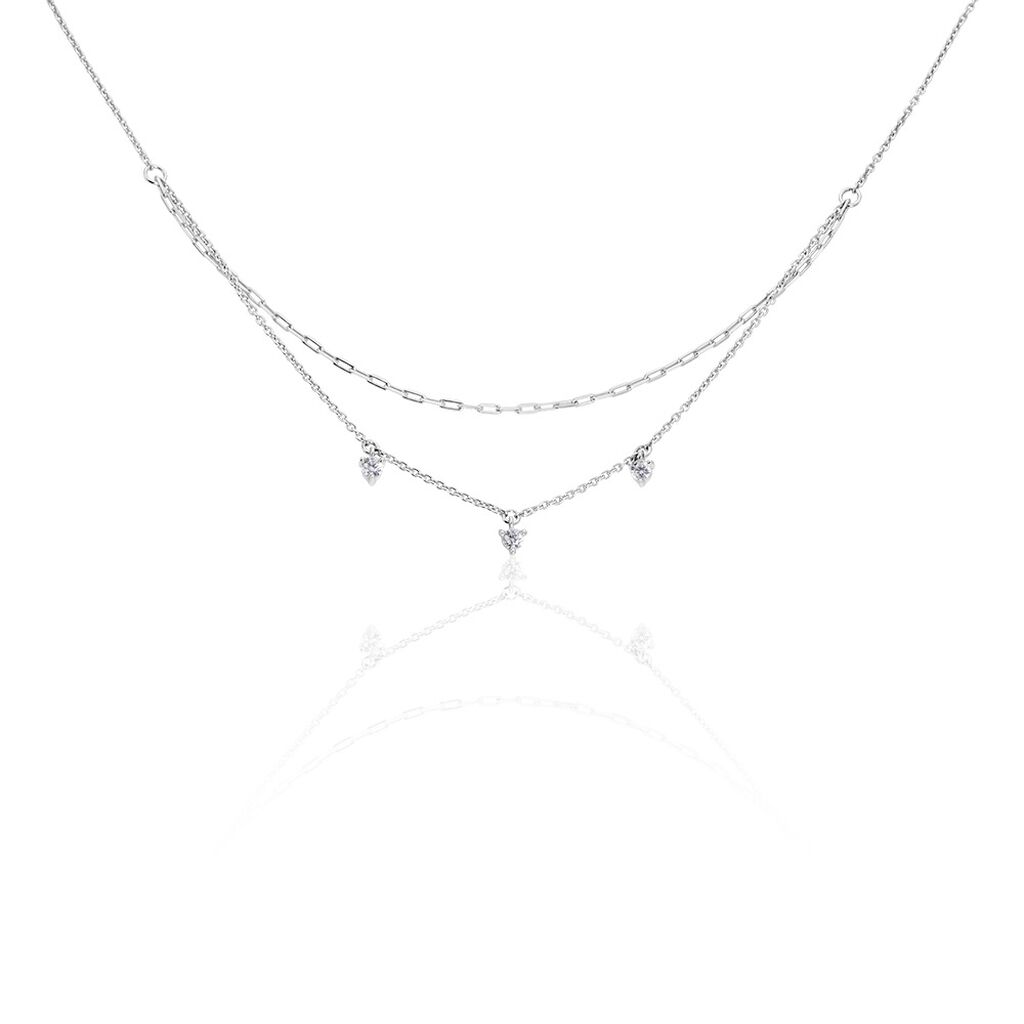 Collier Laetita Argent Oxyde