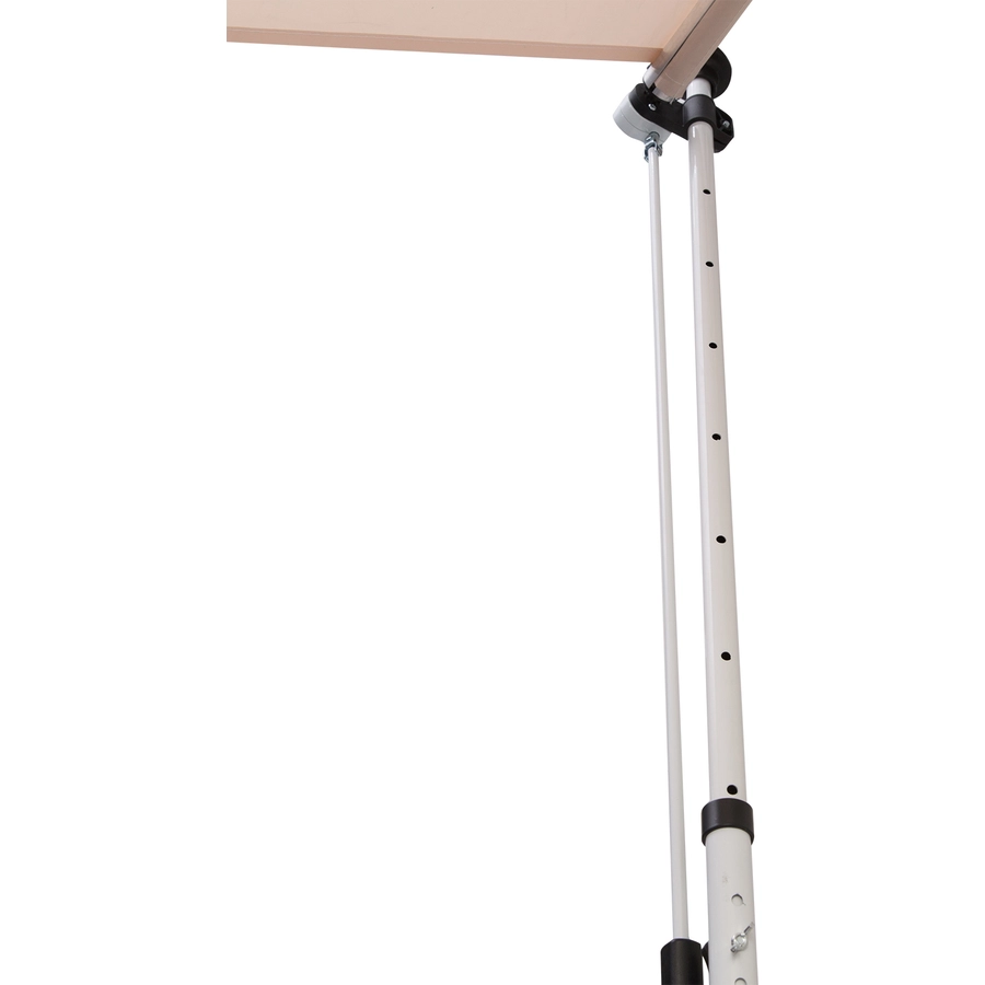 Outsunny Klemmmarkise mit Faltarm beige