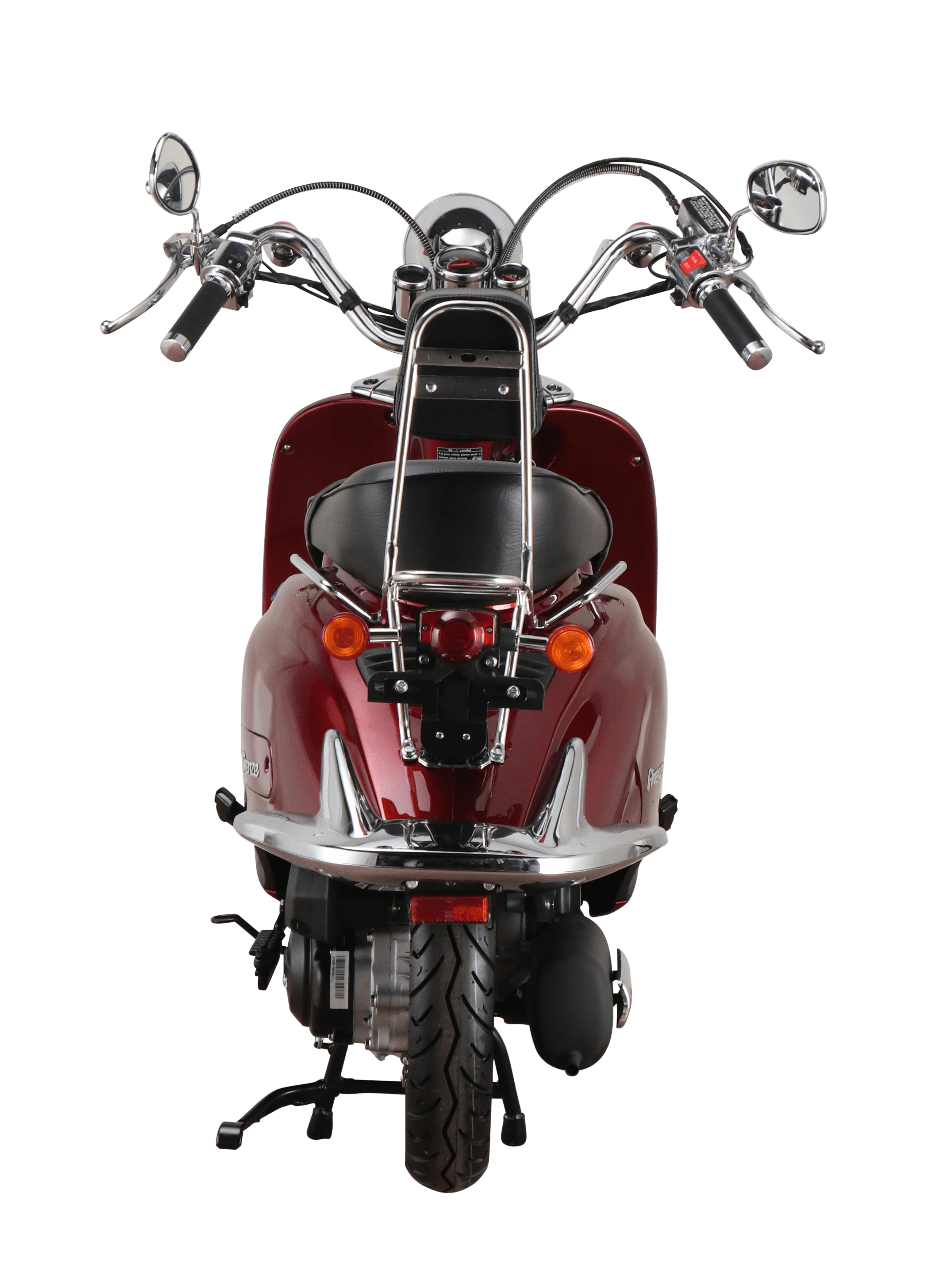 Alpha Motors Motorroller Retro Firenze 125 ccm 85 km/h EURO 5 weinrot