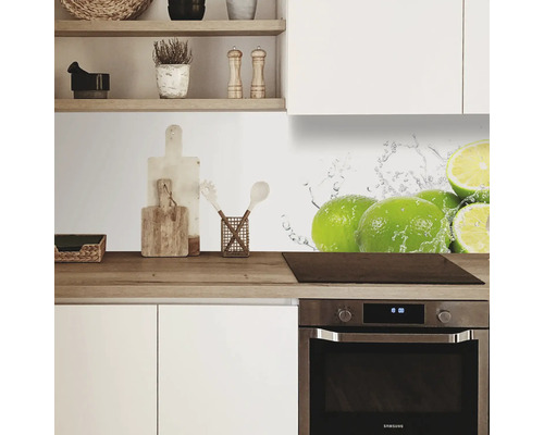 Keukenachterwand mySpotti Profix Aqua-Lime 100 x 60 cm PX-10060-35-HB
