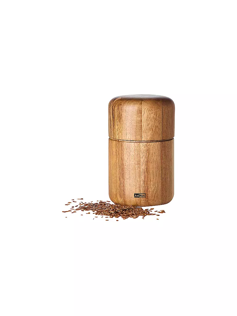 AD HOC Leinsamen- und Sesammühle SEEDO 10,4cm Akazie braun