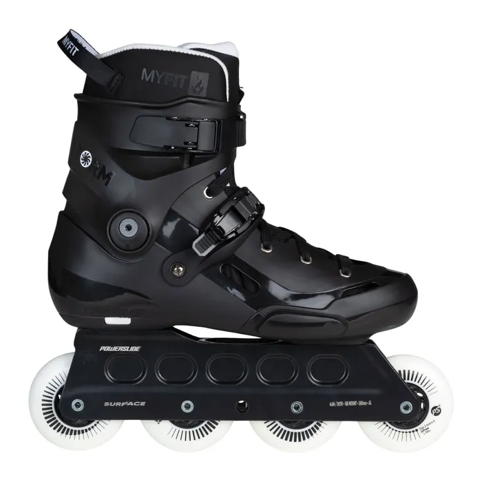 Powerslide Storm Black 80 Skates Senior