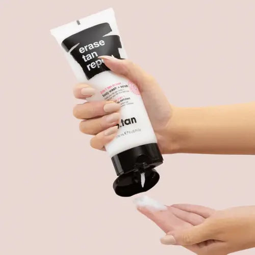 Erase Tan Repeat  2 in 1 Tan Eraser Body Wash + Scrub