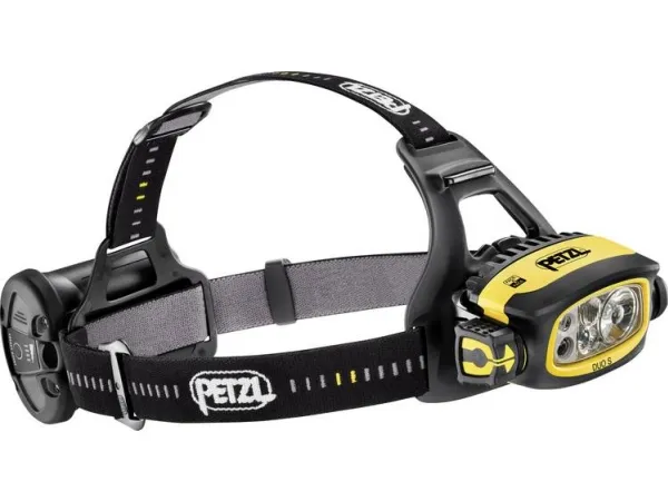 Petzl DUO S - Lommelygte til hovedet - LED - sort/gul