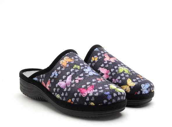 La maison de l espadrille chaussons femme 4212 6 noir