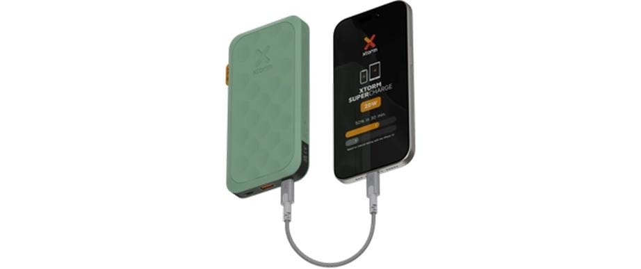Powerbank FS5103U 10000 mAh, Grün2x USB-C, 1x USB-A Fuel Series Sage Green