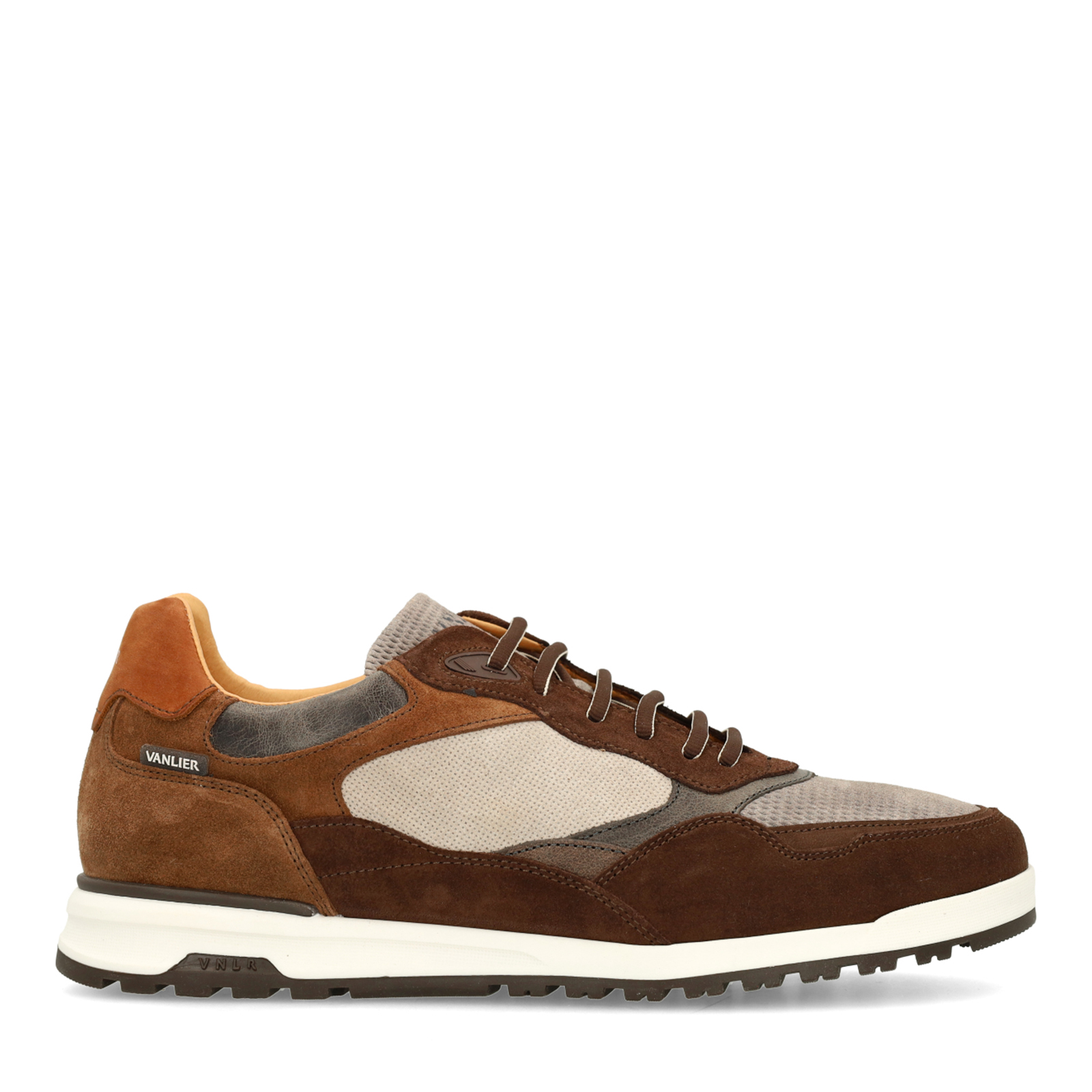 Bruine suède sneakers