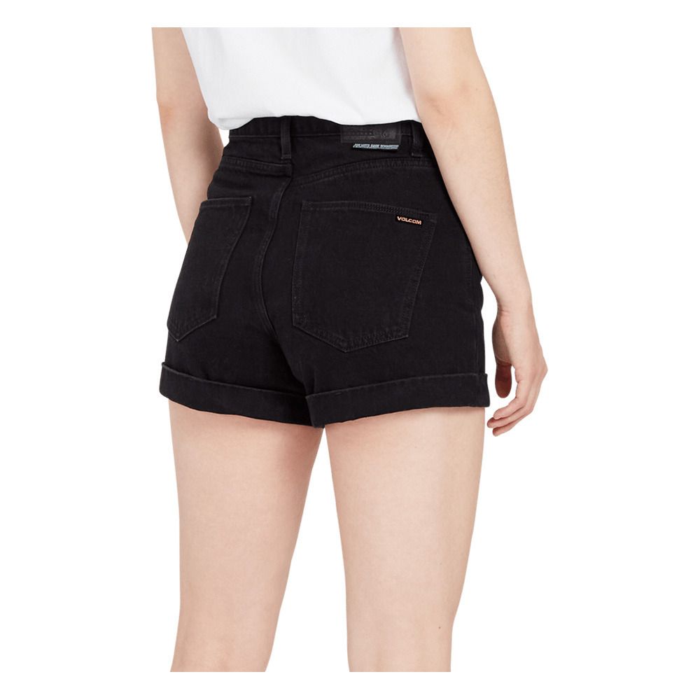 Volcom WEELLOW DENIM - Short Femme black