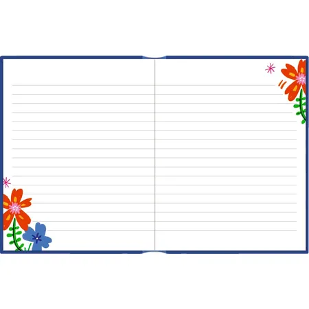 Coppenrath Verlag Tagebuch: Flowers and Happiness - Mein Tagebuch