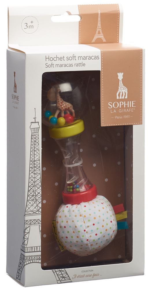 SOPHIE LA GIRAFE Rassel soft maracas 1 Stk