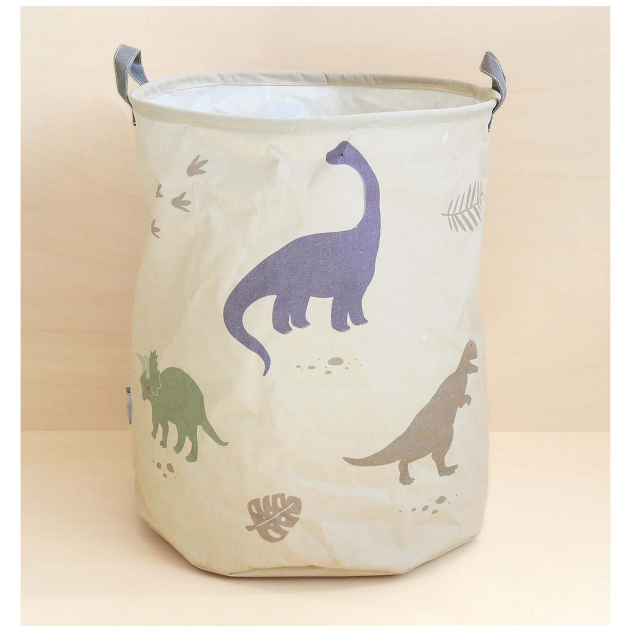 A Little Lovely Company opbergmand dinosaures wit kopen? - Shop online - Prénata
