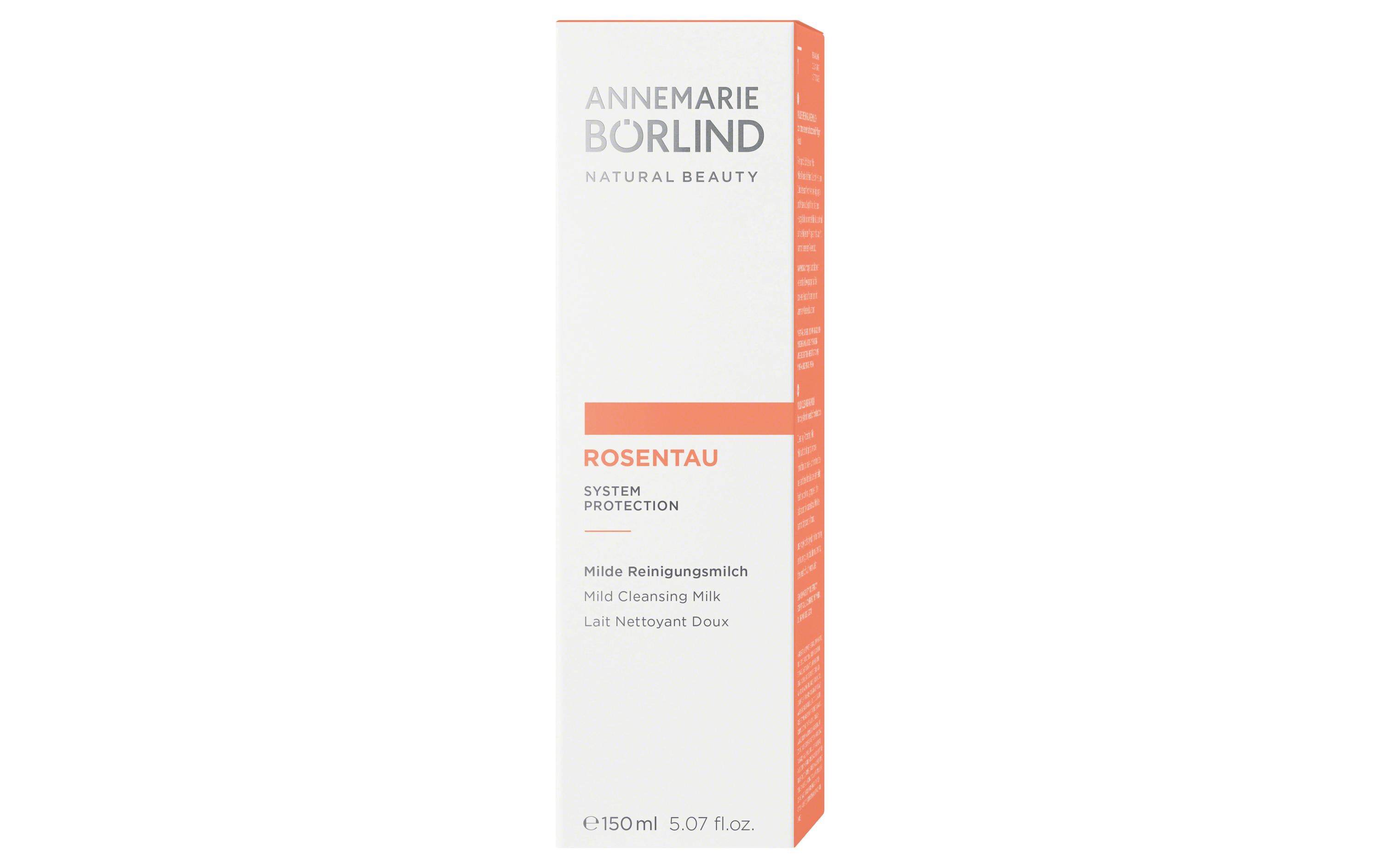 Reinigungsmilch Rosentau 150 mlMilde und natürliche Anti-Aging Gesichtsreinigung